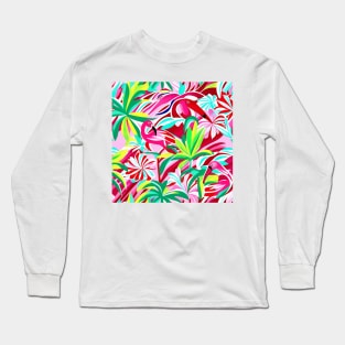 Flamingo Paradise Long Sleeve T-Shirt